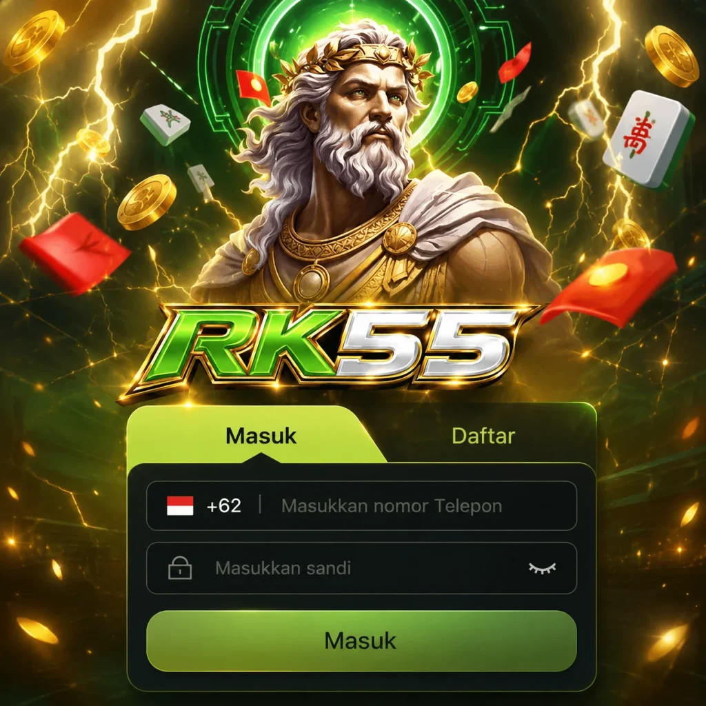 Halaman RK55 Login resmi untuk akses akun dengan cepat dan aman via mobile & desktop.